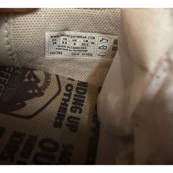 NWOB Keen Mosey Derby Canvas Womens Oxford Size 8.5 - Picture 8 of 8